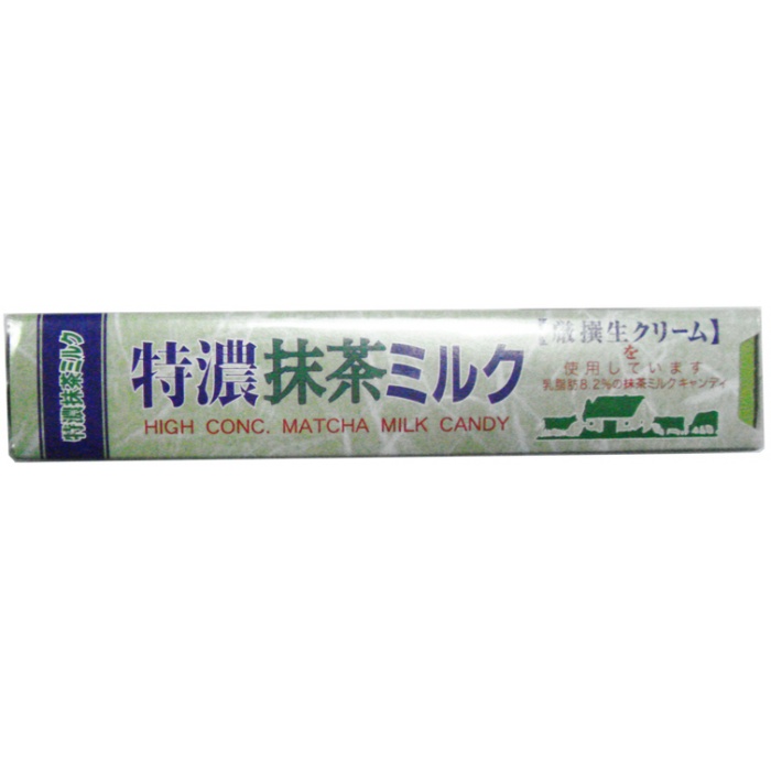 UHA特浓8.2味觉糖抹茶味38g*10条/组