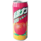绿力水蜜桃汁490ml*24瓶/件