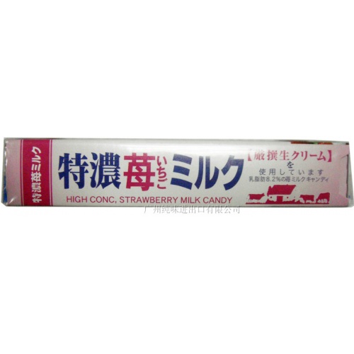 UHA特浓8.2味觉糖草莓味38g*10条/组