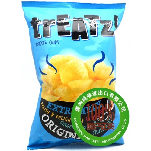 脆滋原味香脆薯片（膨化食品）150g*12包/件