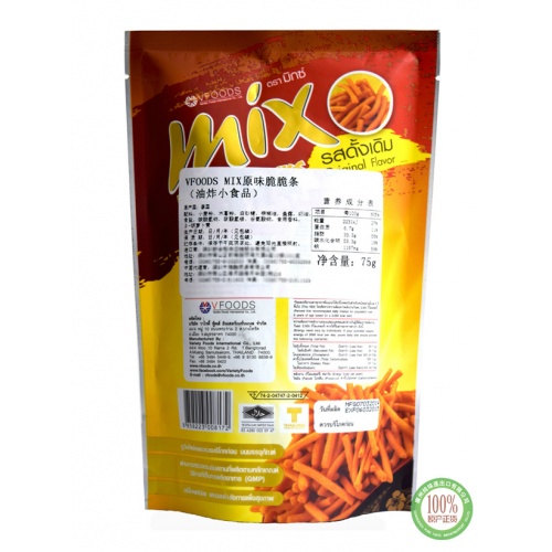 VFOODS Mix原味脆脆条75g*48包/件