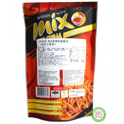 VFOODS Mix香辣味脆脆条75g*48包/件