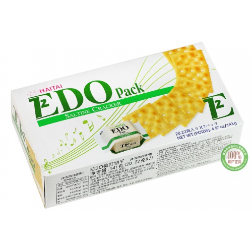 EDO pack梳打饼141g*18盒/件