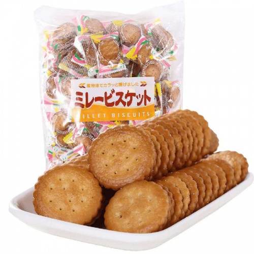 平野本屋小圆饼干450g*6包/件