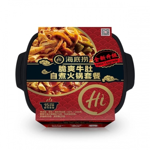 海底捞脆爽牛肚自煮火锅套餐435g*18盒/箱