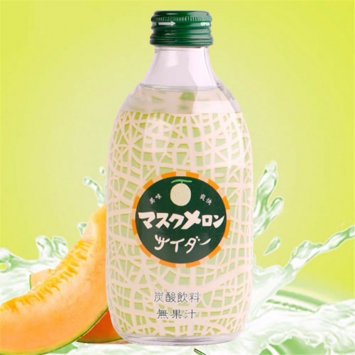 友桝哈密瓜味汽水饮料300ml*24瓶/件