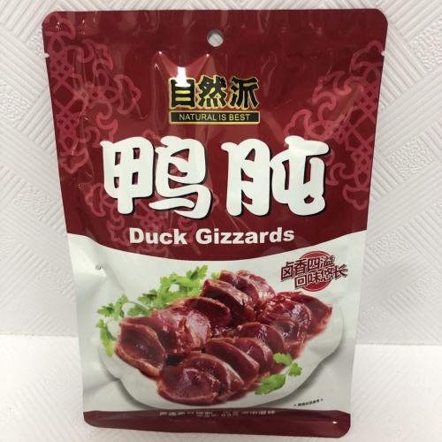 自然派卤味鸭肫65g*24包/件