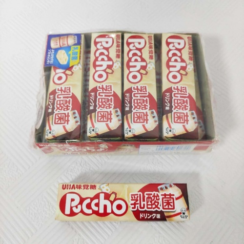 UHA味觉糖普超乳酸菌味夹心软糖50g*10条/组