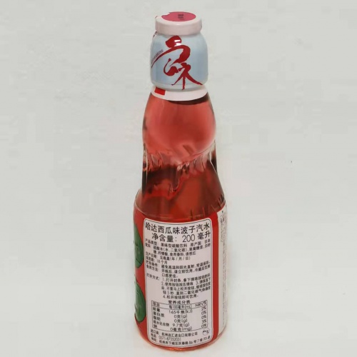 哈达西瓜味波子汽水200ml*30瓶/件