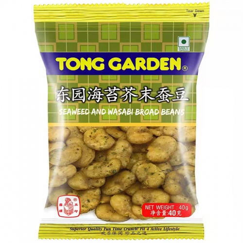 东园海苔芥末蚕豆40克×12袋/组