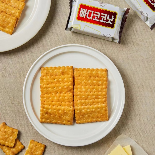 乐天黄油椰子味饼干300g*12盒/件