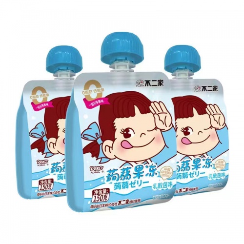 不二家果味蒟蒻可吸果冻企鹅包(乳酸菌味)150g*30袋/件