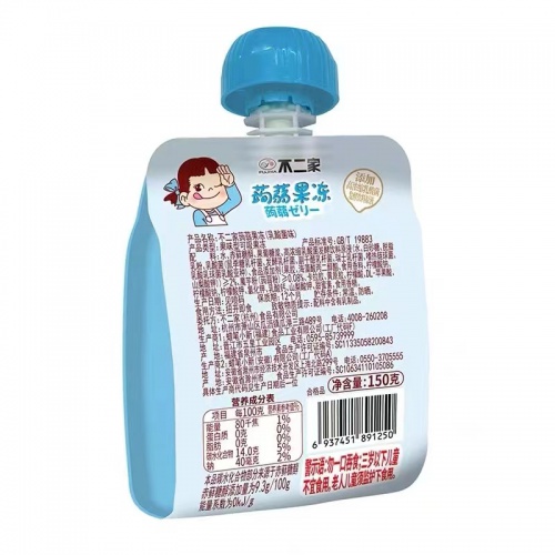 不二家果味蒟蒻可吸果冻企鹅包(乳酸菌味)150g*30袋/件