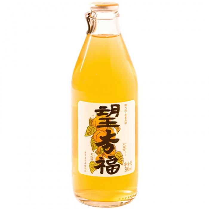 好望水望杏福杏子味气泡饮料300ml*24瓶/件