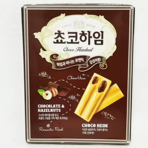 克丽安榛子巧克力威化饼干284g*12盒/件