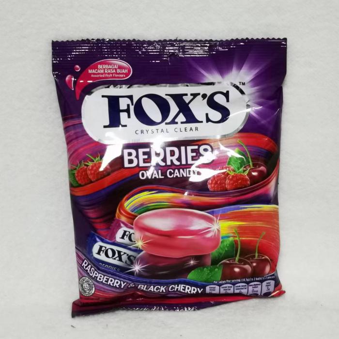 FOX'S杂莓味糖果125g*24包/件