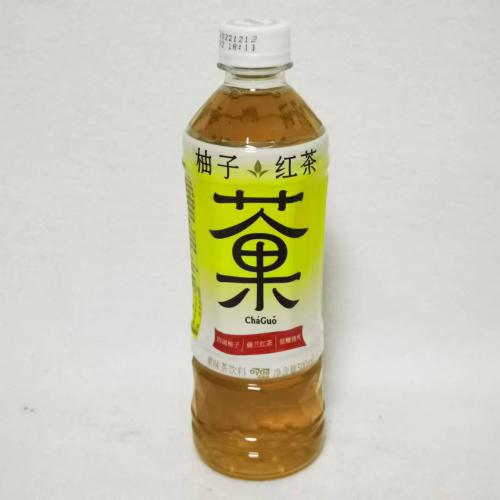 达亦多柚子红茶果味茶饮料500g*15瓶/件