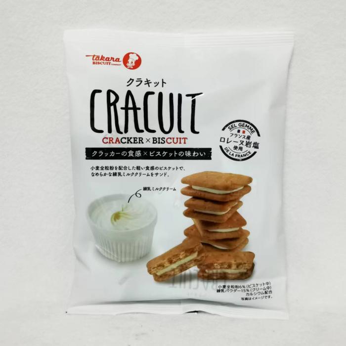 宝制果炼乳奶油夹心饼干（含纸包装106g)）100g*15包/件