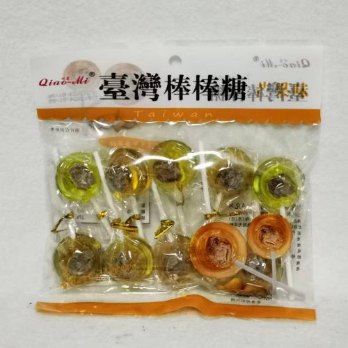 巧觅芒果味棒棒糖 140g（14g*10）*24包/件