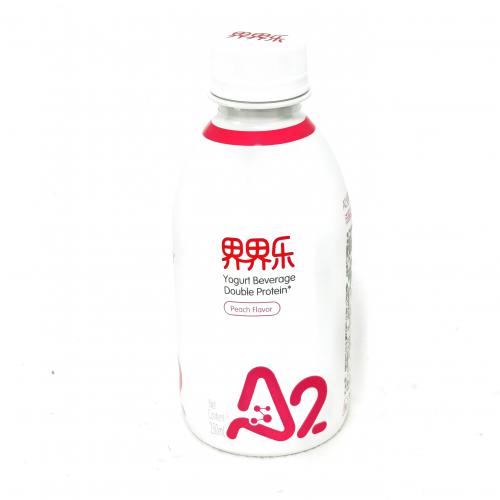 界界乐A2奶源白桃味酸奶饮品250ml*...