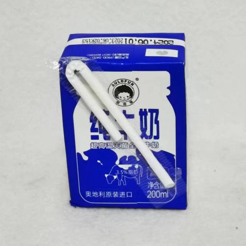 欧德福全脂纯牛奶200ml*6支*4组/件