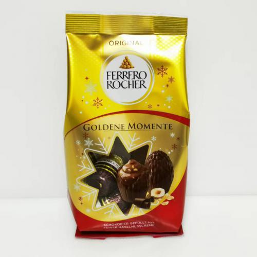 费列罗榛子奶油牛奶巧克力制品90g*24袋/件/件