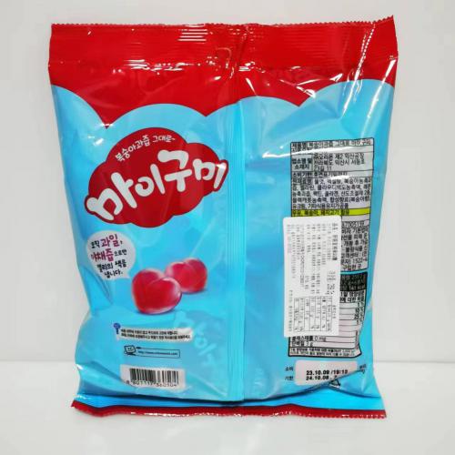 好丽友桃味QQ糖259.2g*12包/件