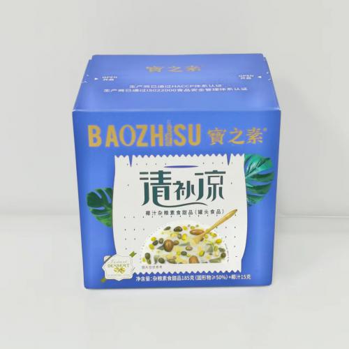 宝之素清补凉（椰汁杂粮素食）甜品185g+15g*18碗/组