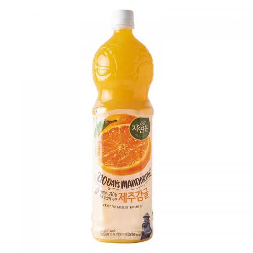 熊津柑橘汁饮料 1.5L*12瓶/件