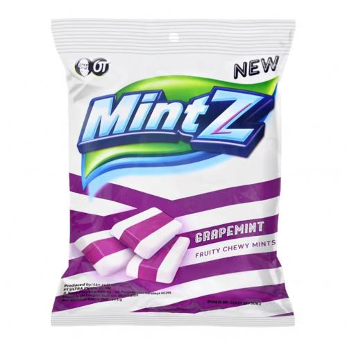 MintZ明茨葡萄薄荷味软糖115g*2...