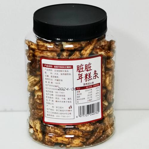 两个女儿脏脏年糕条（红糖味）230g*16罐/件