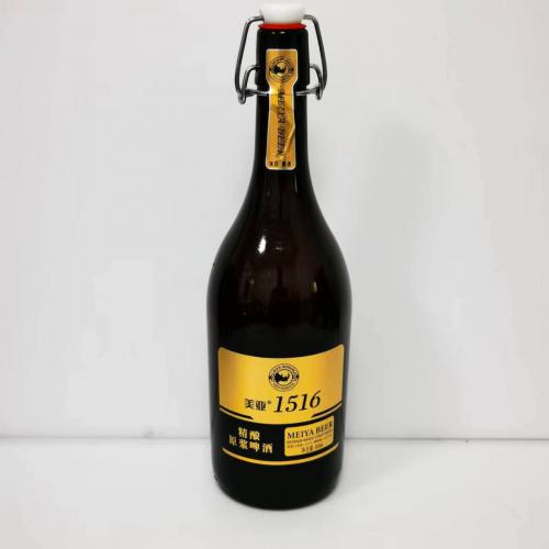 美亚1516精酿原浆啤酒800ml*6瓶/件