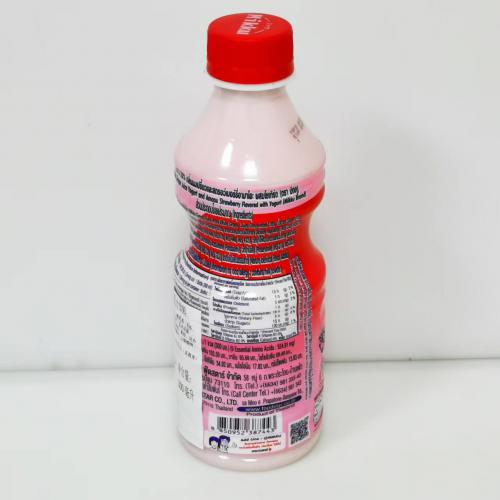 咪酷酸乳草莓味白葡萄汁饮料300ml*6瓶*8组/件