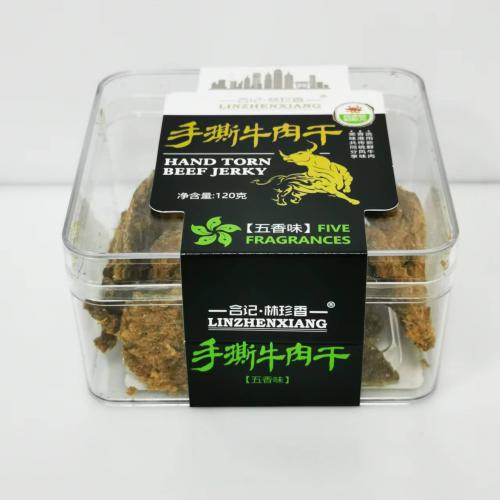 合记林珍香手撕牛肉干(五香味） 120g...