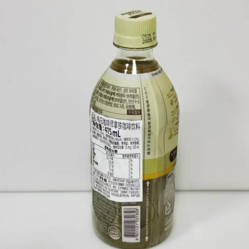 每日咖啡师拿铁咖啡饮料475ml*24瓶/件