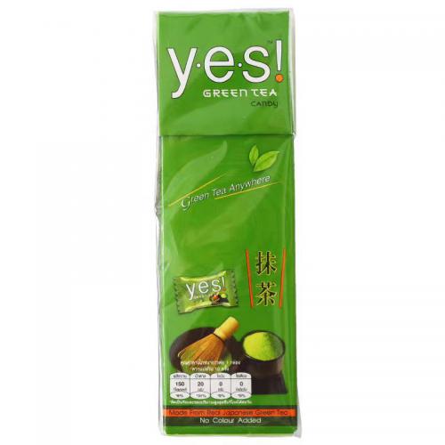 泰国yes!嘢伺抹茶味糖果（10颗入）36g*12盒/组