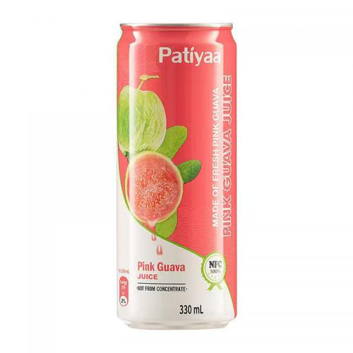 芭提娅100%NFC粉红番石榴汁饮料330ml*24罐/件