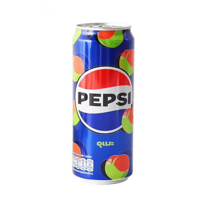 泰国百事可乐梅子味碳酸饮料325ml*6罐*4组/件