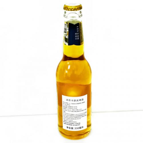 波奇卡廖夫啤酒330ml*24瓶/件