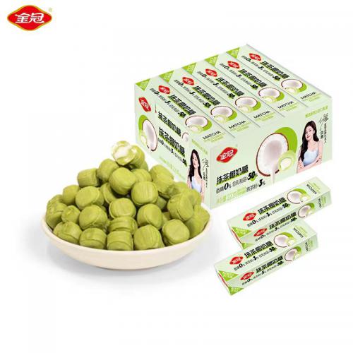 金冠抹茶椰奶糖22g*10小盒/组