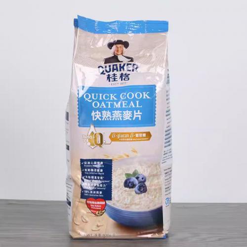 桂格快熟燕麦片800g*12袋/件