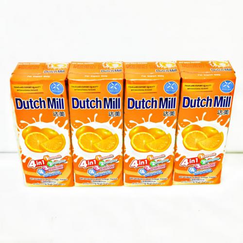 达美橙味酸奶饮品 180ml*4盒*12组/件