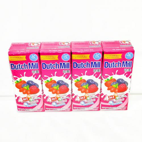 达美浆果味酸奶饮品 180ml*4盒*12组/件