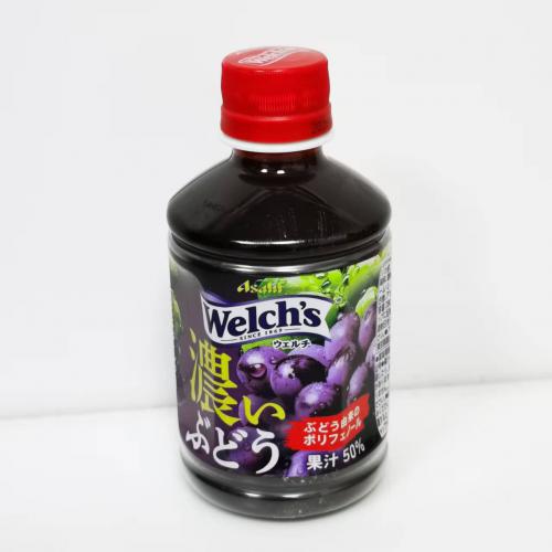 朝日浓厚葡萄汁饮料280ml*24瓶/件