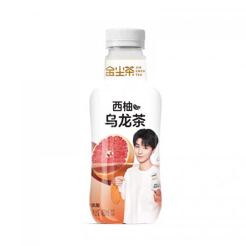 金尘西柚乌龙茶果味茶饮料480ml*15...