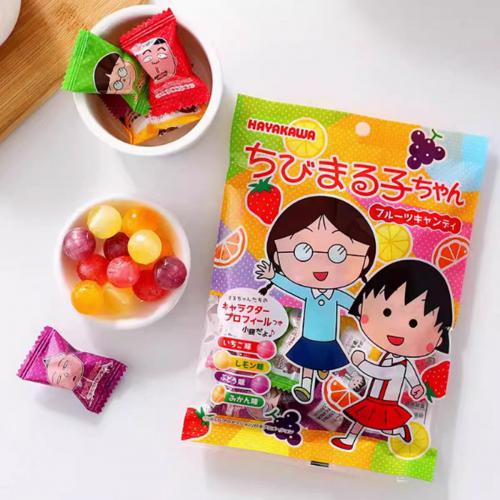 日本早川制果樱桃小丸子混合糖果70g*20包/件