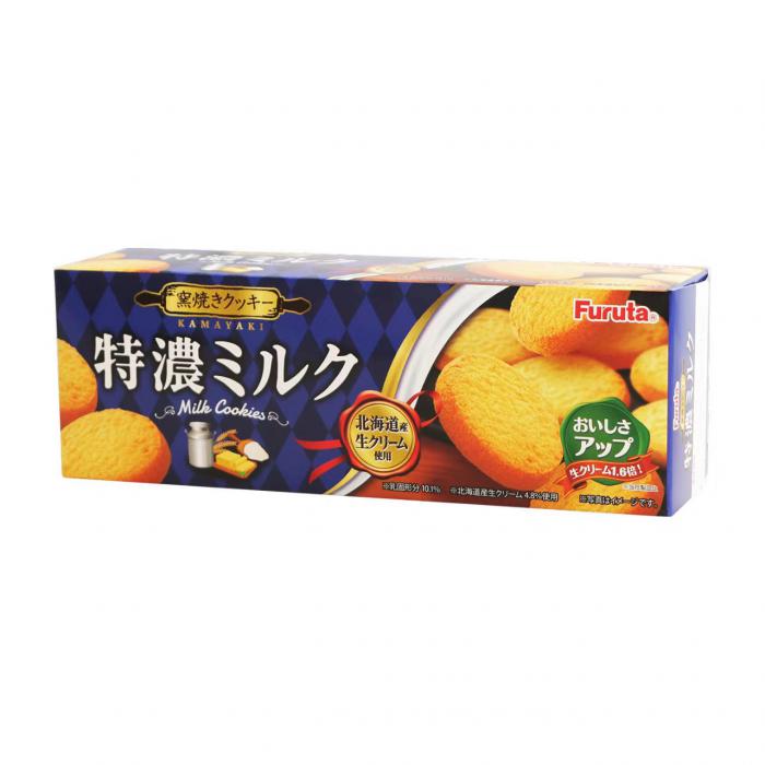 富璐达特浓牛奶曲奇饼干67g*20盒/件