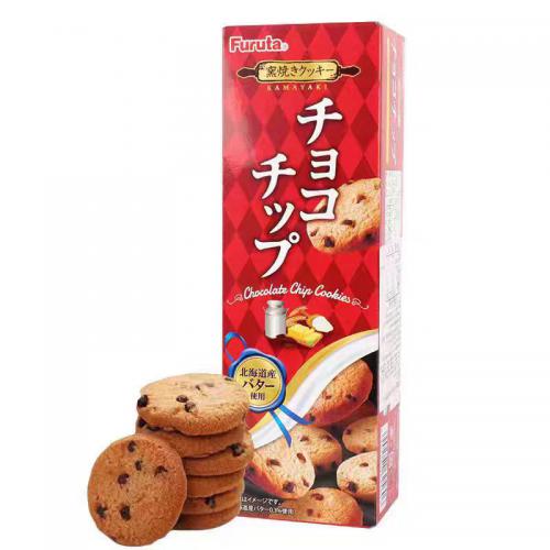 富璐达巧克力豆曲奇饼干67g*20盒/件