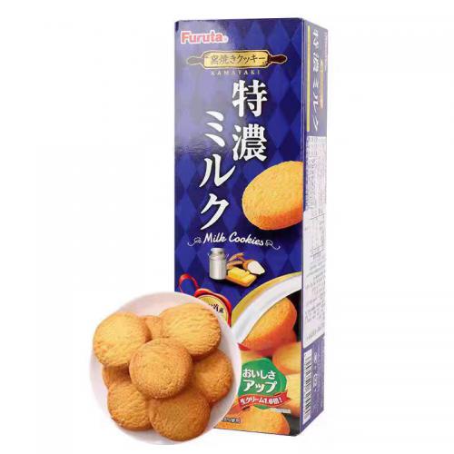 富璐达特浓牛奶曲奇饼干67g*20盒/件