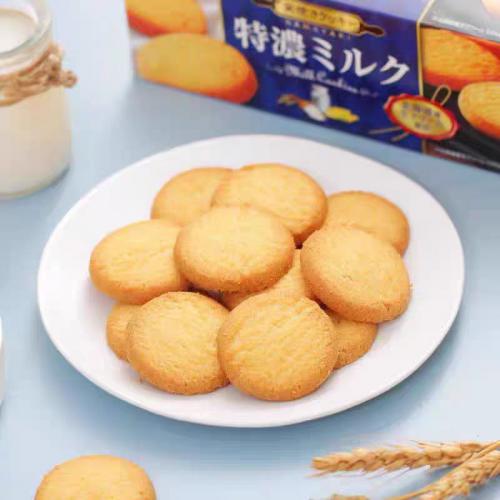 富璐达特浓牛奶曲奇饼干67g*20盒/件